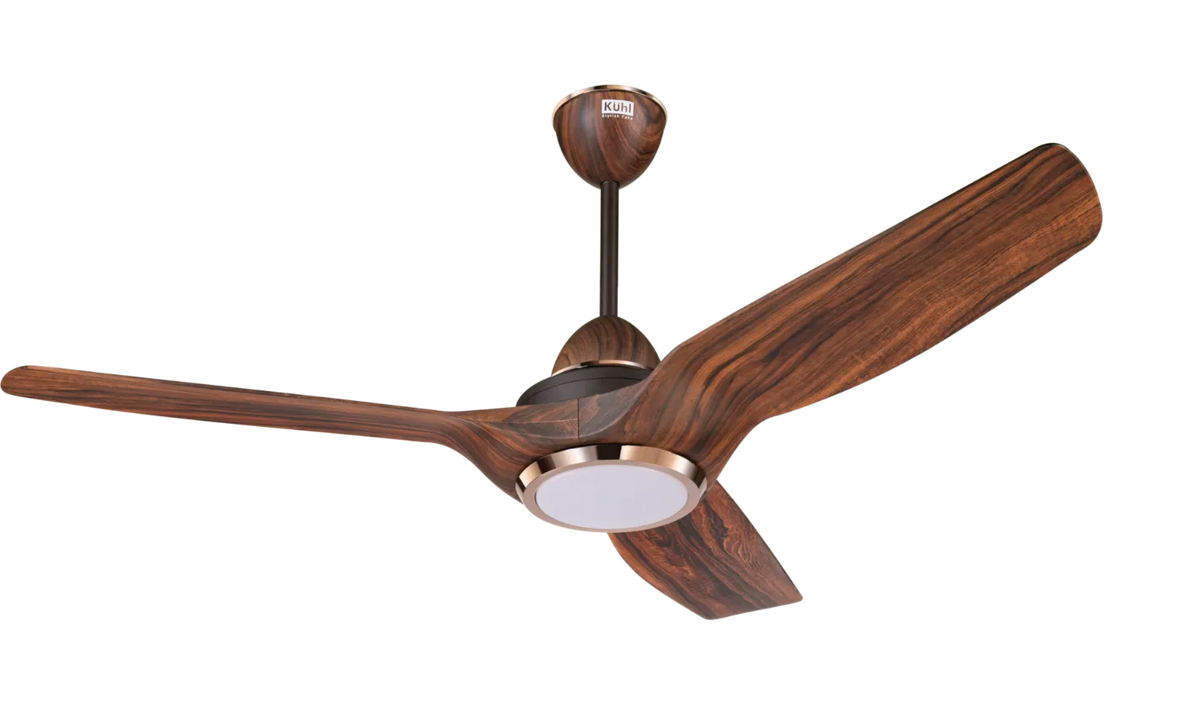 Kühl Meridian M1 BLDC Ceiling Fan 1200mm | 5 Star Energy Saving Fan | Downlight | Remote Control | Reverse Mode | Silent 3 Blade Fan | 225 CMM Airflow-4