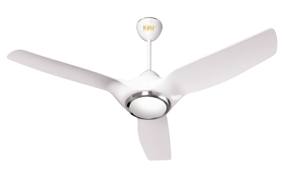 Kühl Meridian M1 BLDC Ceiling Fan 1200mm | 5 Star Energy Saving Fan | Downlight | Remote Control | Reverse Mode | Silent 3 Blade Fan | 225 CMM Airflow-1
