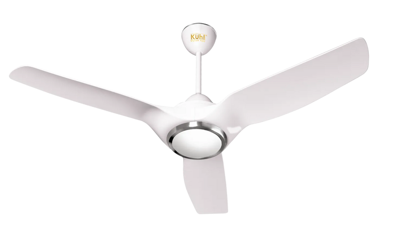 Kühl Meridian M1 BLDC Ceiling Fan 1200mm | 5 Star Energy Saving Fan | Downlight | Remote Control | Reverse Mode | Silent 3 Blade Fan | 225 CMM Airflow-1