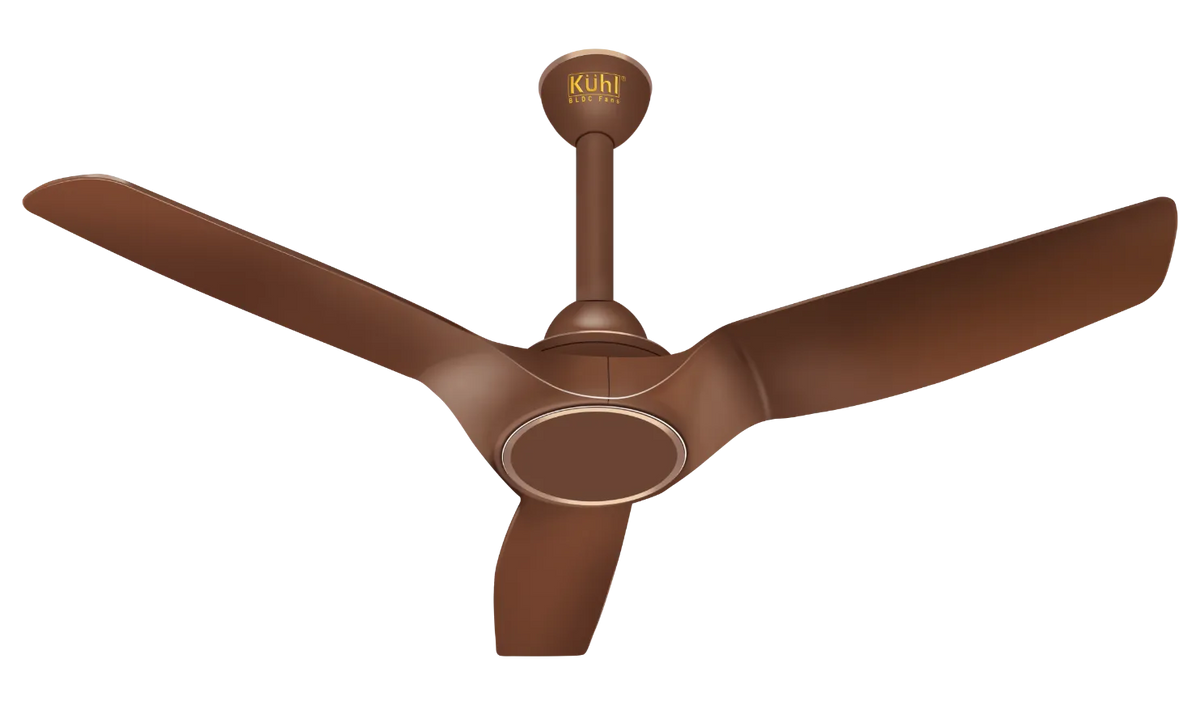 Kühl Meridian M2 BLDC Ceiling Fan 1200mm | 5 Star Energy Saving Fan | Remote Control | Reverse Mode | Silent 3 Blade Fan | 225 CMM Airflow
