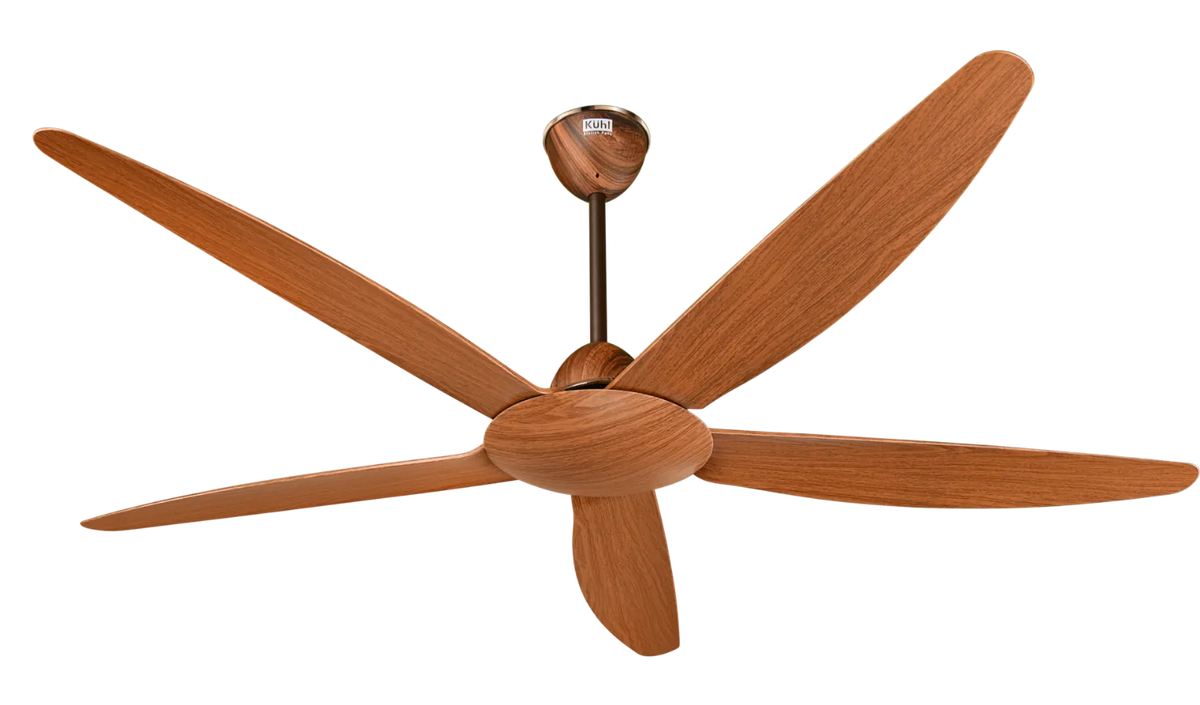 Kühl Meridian M55 BLDC Ceiling Fan 1400mm | 5 Star Energy Saving Fan | Remote Control | Reverse Mode | Silent 3 Blade Fan | 240 CMM Airflow-1