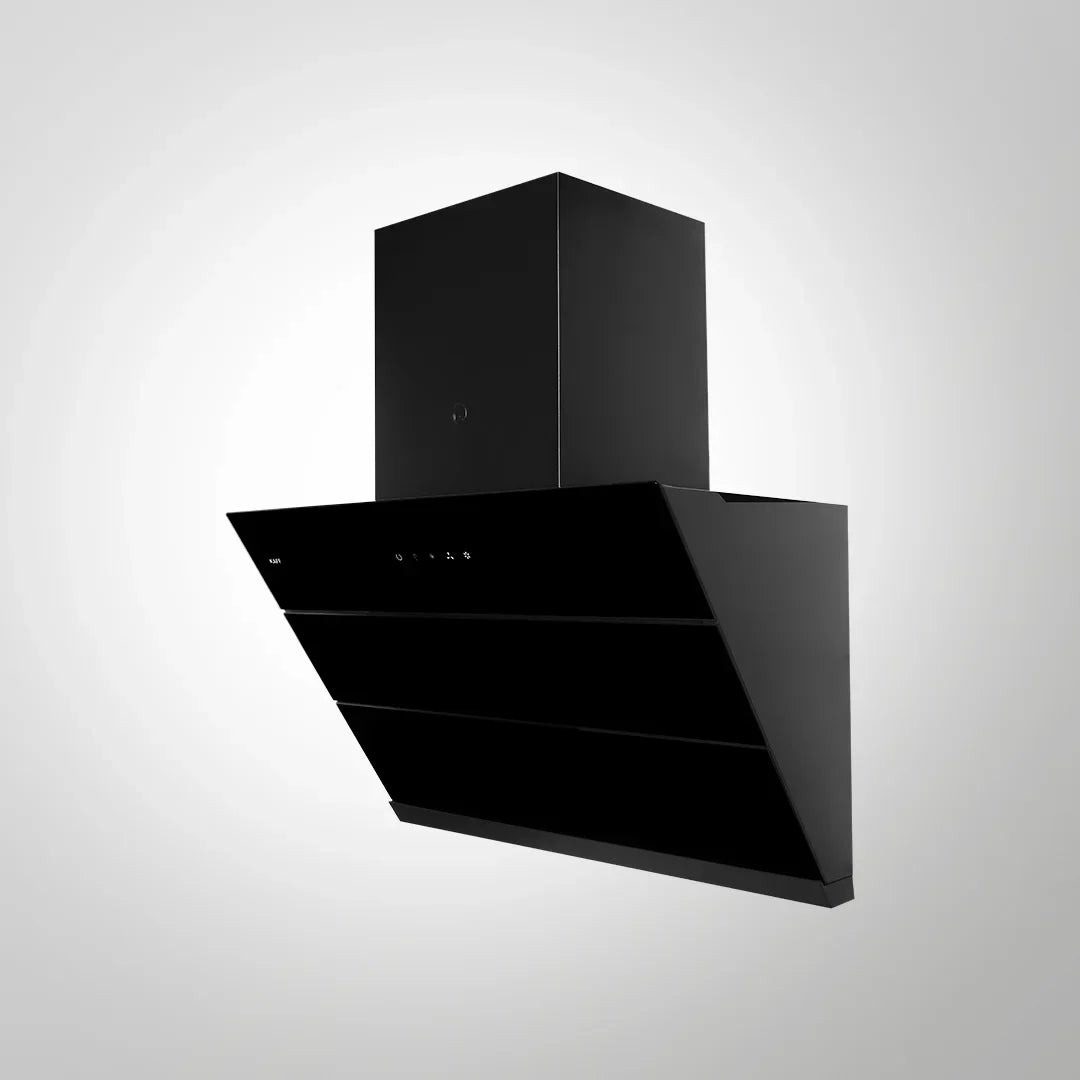 KAFF Nobelo LX DHC 60/75 cm Filterless Auto Clean Chimney with Gesture Control (Black Glass)-9