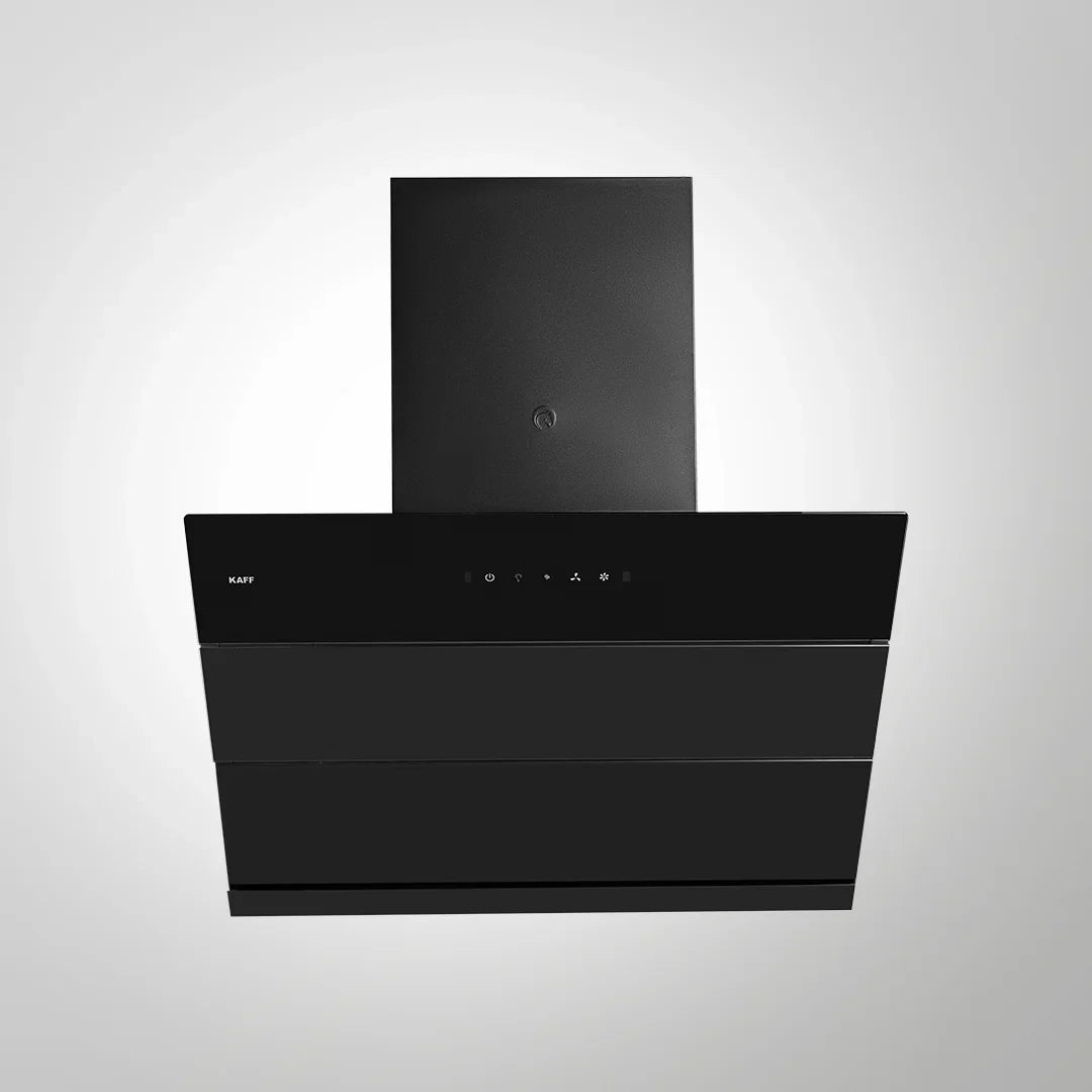 KAFF Nobelo LX DHC 60/75 cm Filterless Auto Clean Chimney with Gesture Control (Black Glass)-11