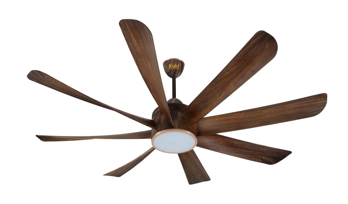 Kühl Platin D8 8-Blade BLDC Ceiling Fan with Remote | WiFi Smart Fan with Downlight | Alexa Enabled | 5 Star Rated | Anti-Dust | 1200/1500 mm-7