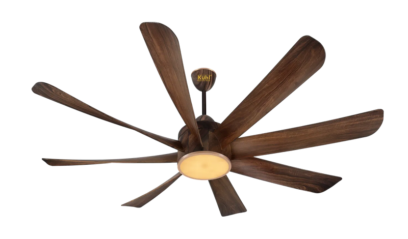 Kühl Platin D8 8-Blade BLDC Ceiling Fan with Remote | WiFi Smart Fan with Downlight | Alexa Enabled | 5 Star Rated | Anti-Dust | 1200/1500 mm-10