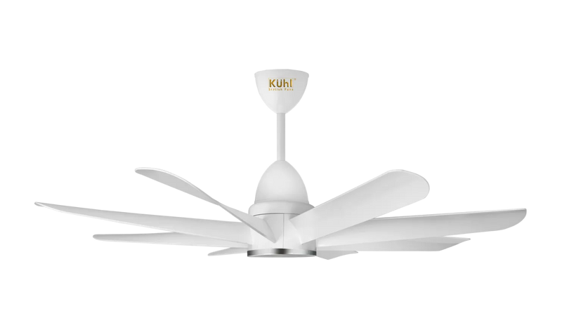 Kühl Platin D8 8-Blade BLDC Ceiling Fan with Remote | WiFi Smart Fan with Downlight | Alexa Enabled | 5 Star Rated | Anti-Dust | 1200/1500 mm-1
