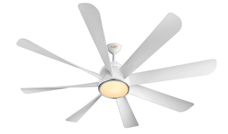 Kühl Platin D8 8-Blade BLDC Ceiling Fan with Remote | WiFi Smart Fan with Downlight | Alexa Enabled | 5 Star Rated | Anti-Dust | 1200/1500 mm-2