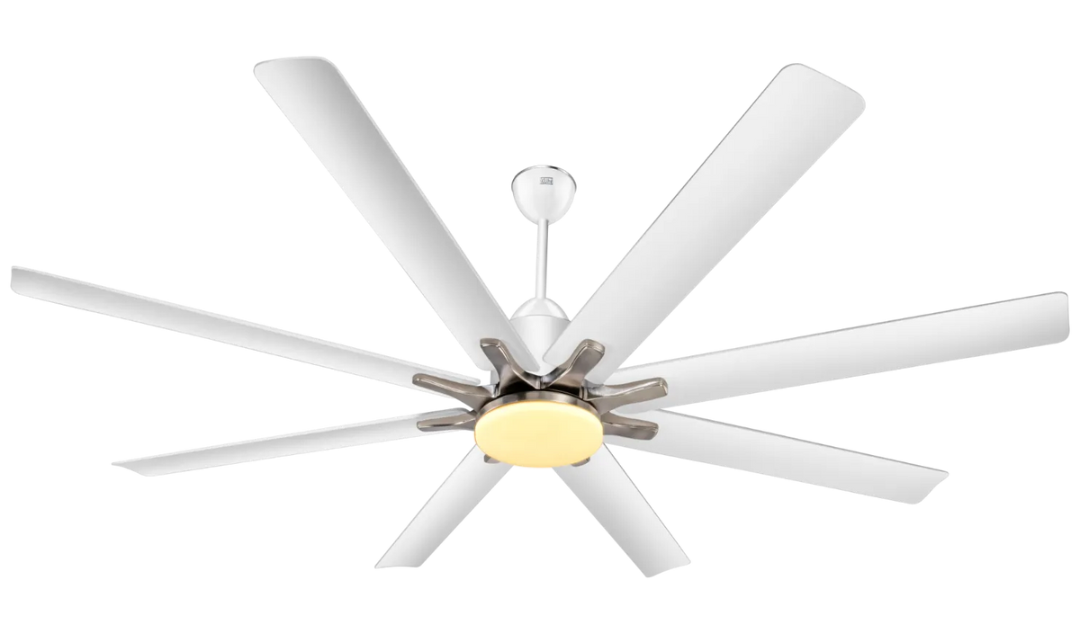 Kühl Polariz Star 66 BLDC Ceiling Fan 1650mm | 8 Blade Smart Fan with Downlight | WiFi & Alexa Enabled | Remote Control | 5 Star Energy Saving | Silent High Airflow Fan-5