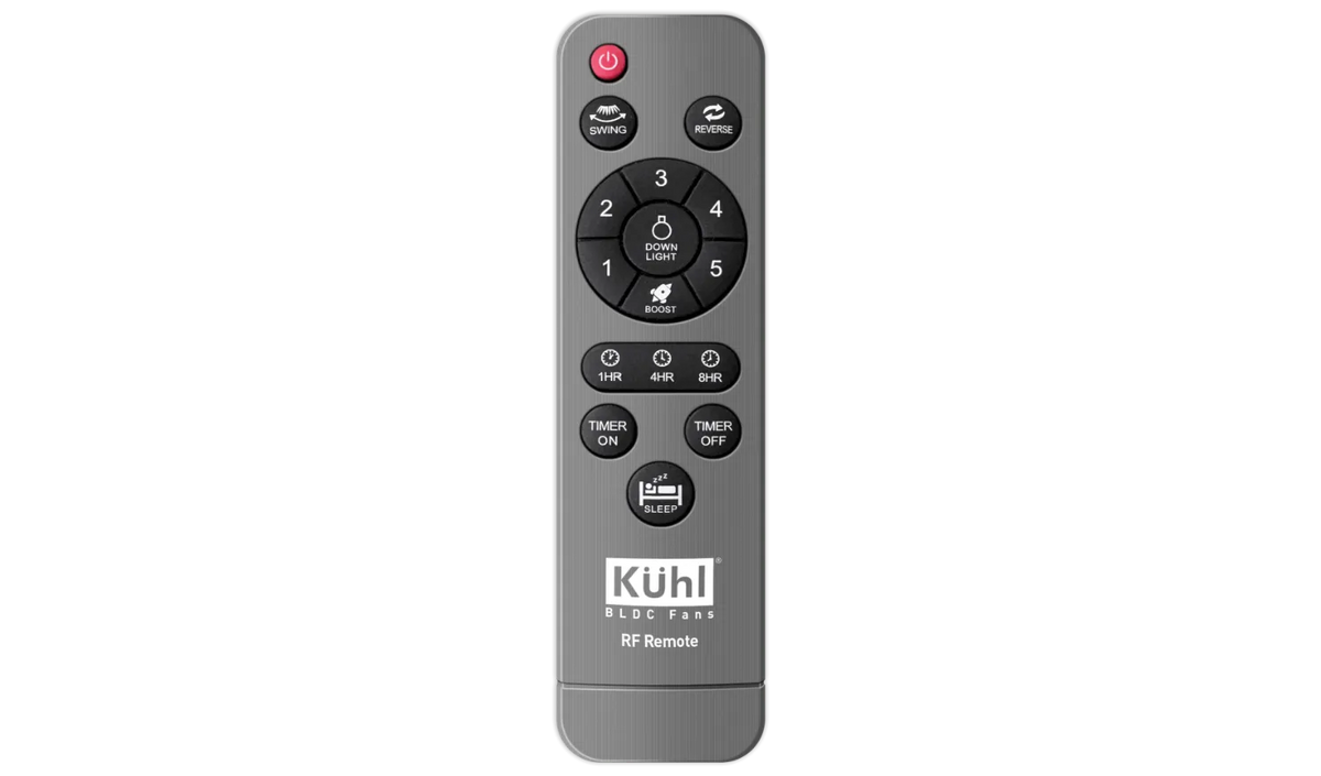 Kühl Prima A1-DUO BLDC Ceiling Fan 1200mm | Remote + Regulator Control | 29W Energy Saving | 220 CMM Airflow | 5 Star Rated | Low Noise Fan-6