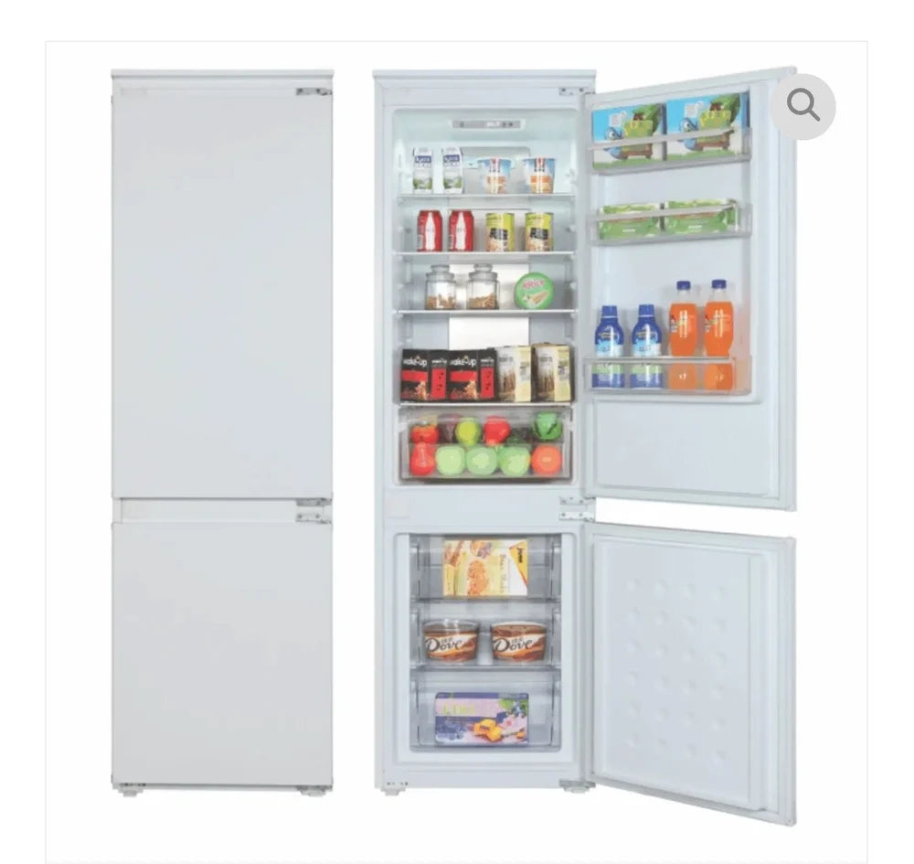 Carysil Built-In Refrigerator 244 Litres | Double Door, No Frost, 3 Star Energy Efficient, Low Noise, Door-on-Door Design-1