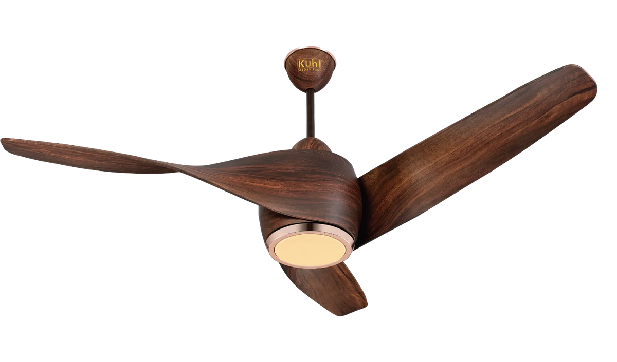 Kühl Luxus C5 BLDC Smart Ceiling Fan 1200/1320mm | WiFi + Alexa Enabled | 5 Aerodynamic Blades | Downlight + Night Light | Remote Control | 5 Star Rated-4
