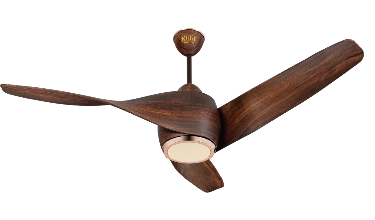 Kühl Luxus C5 BLDC Smart Ceiling Fan 1200/1320mm | WiFi + Alexa Enabled | 5 Aerodynamic Blades | Downlight + Night Light | Remote Control | 5 Star Rated-5