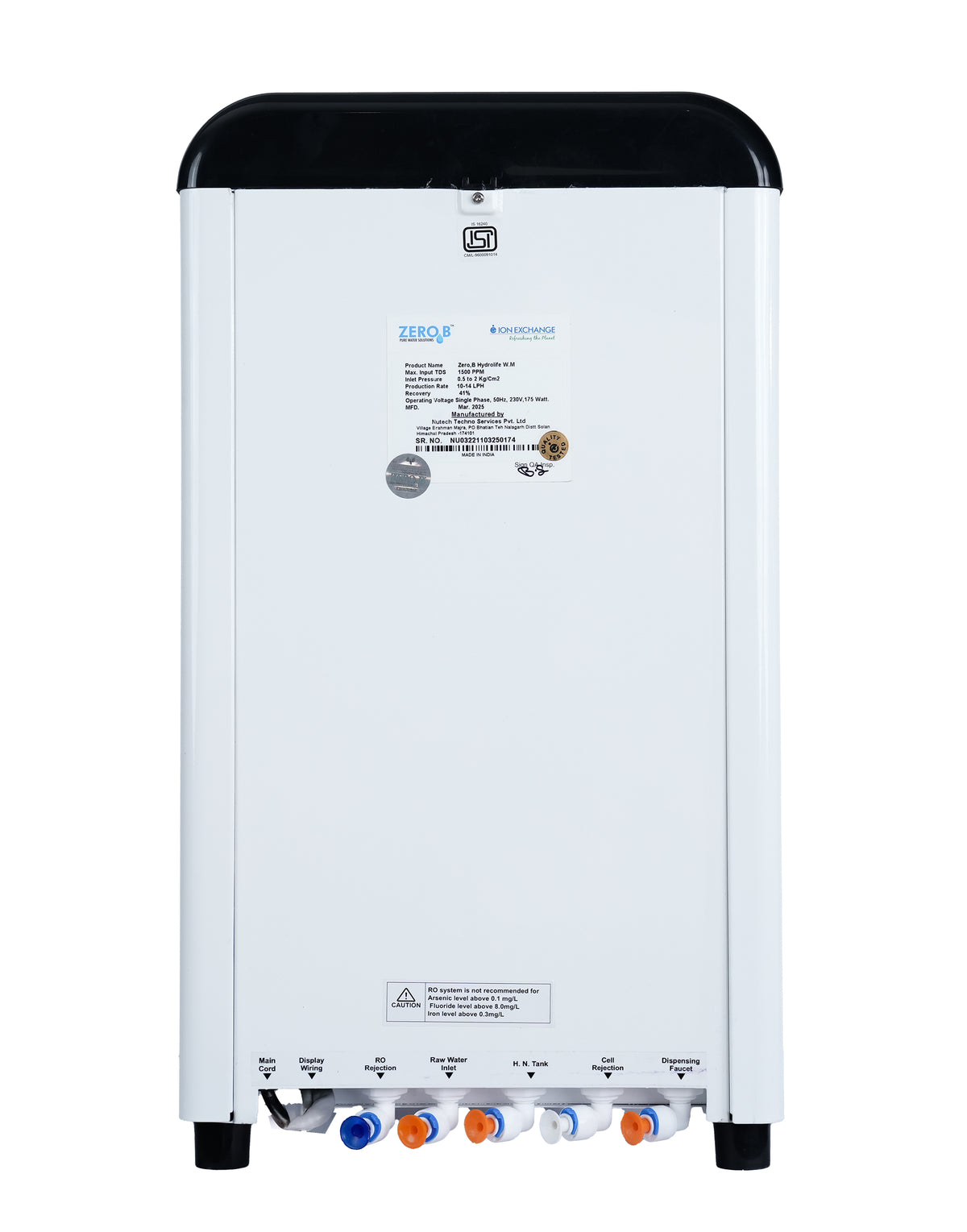 ZeroB HYDROLIFE – Under Sink Water Ionizer