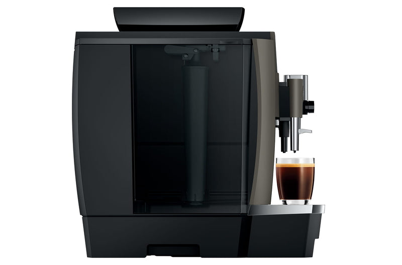 JURA W8 Dark Inox Automatic Coffee Machine (17 Specialities, P.A.G.2 Grinder, One-Touch Cappuccino, Coffee Eye Sensor, Commercial Use)-3