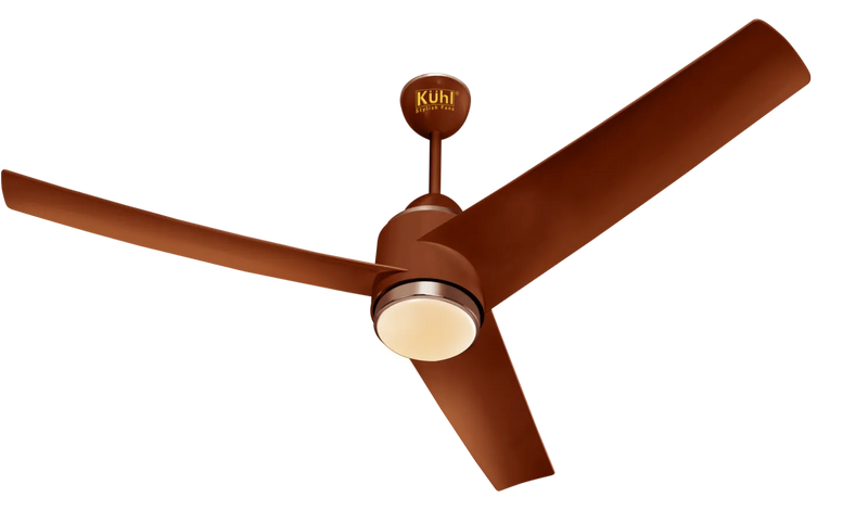 Kühl Windzz K3 BLDC Ceiling Fan 1320mm | WiFi Smart Fan with Remote & App Control | 250 CMM Airflow | Downlight | 5 Star Rated | Reverse Mode-2